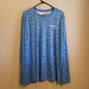 SOLD Reel Life Long Sleeve Fishing Shirt Men's XXL